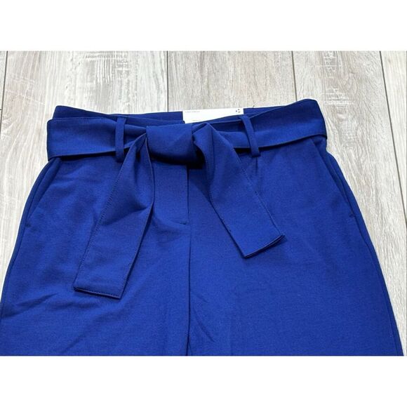 Liz Claiborne royal blue wide leg dress pants/casual pants size 2P - Picture 2 of 12